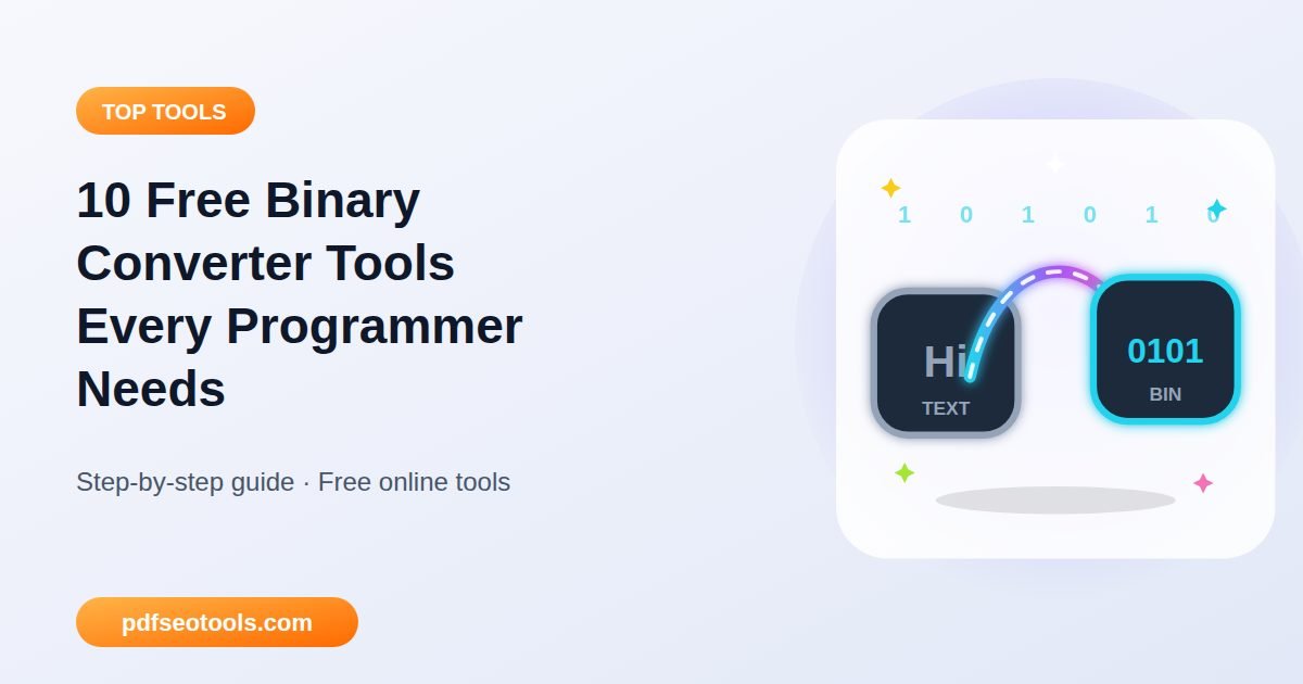 10 Free Binary Converter Tools Every Programmer Needs
