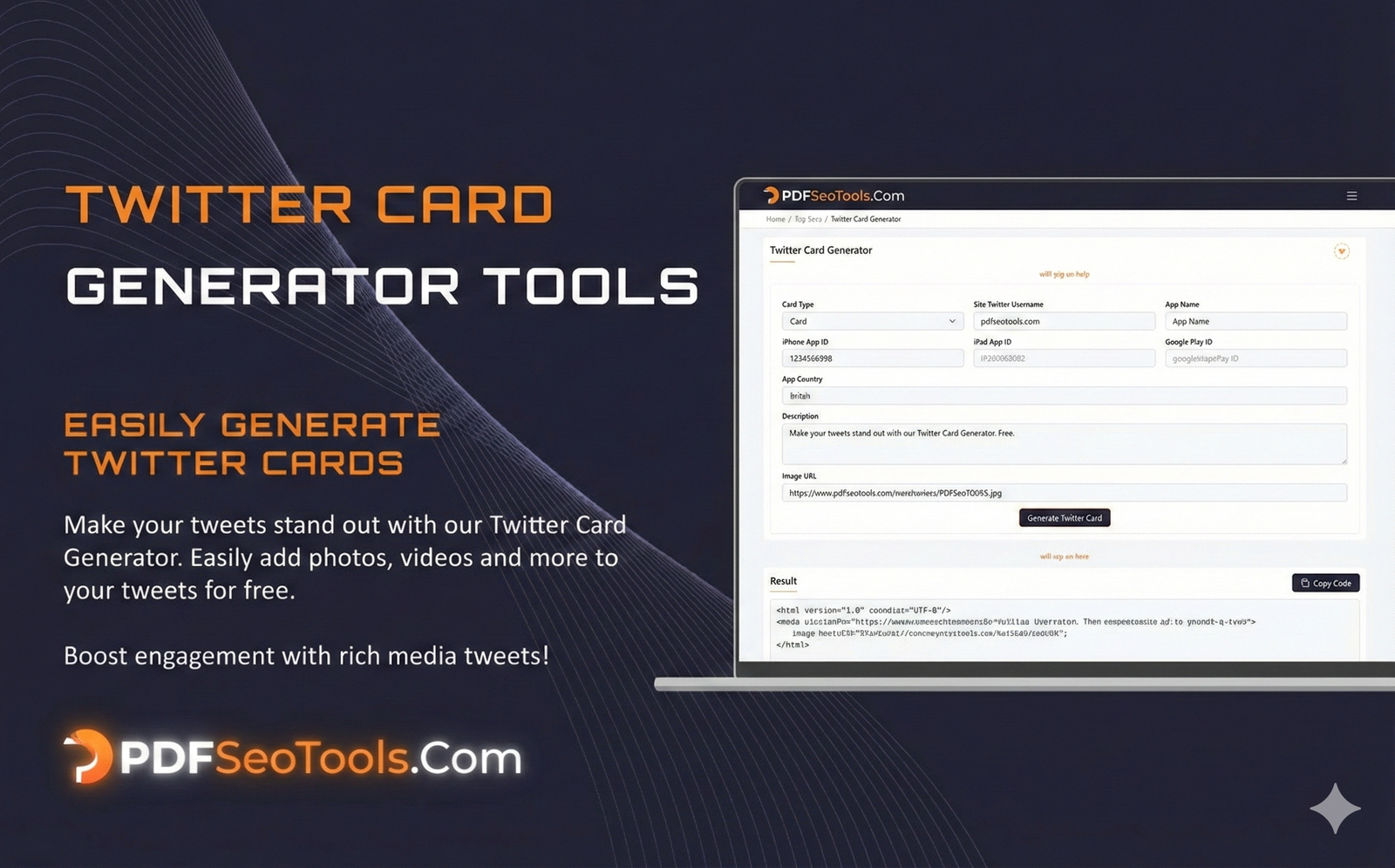 Twitter Card Generator